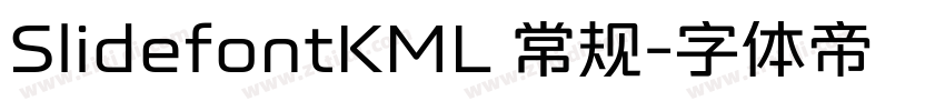 SlidefontKML 常规字体转换